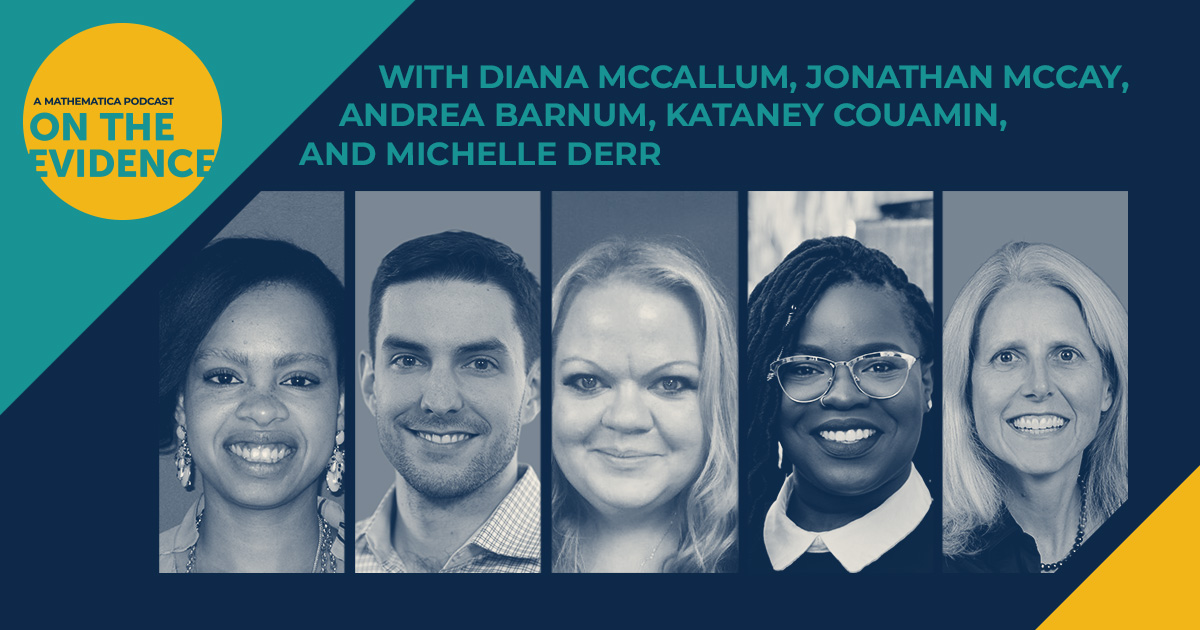 This episode of On the Evidence explores lessons from pandemic-era adaptations by agencies administering human services programs, with insights from guests Diana McCallum, Jonathan McCay, Kataney Couamin, Andrea Barnum and Michelle Derr.