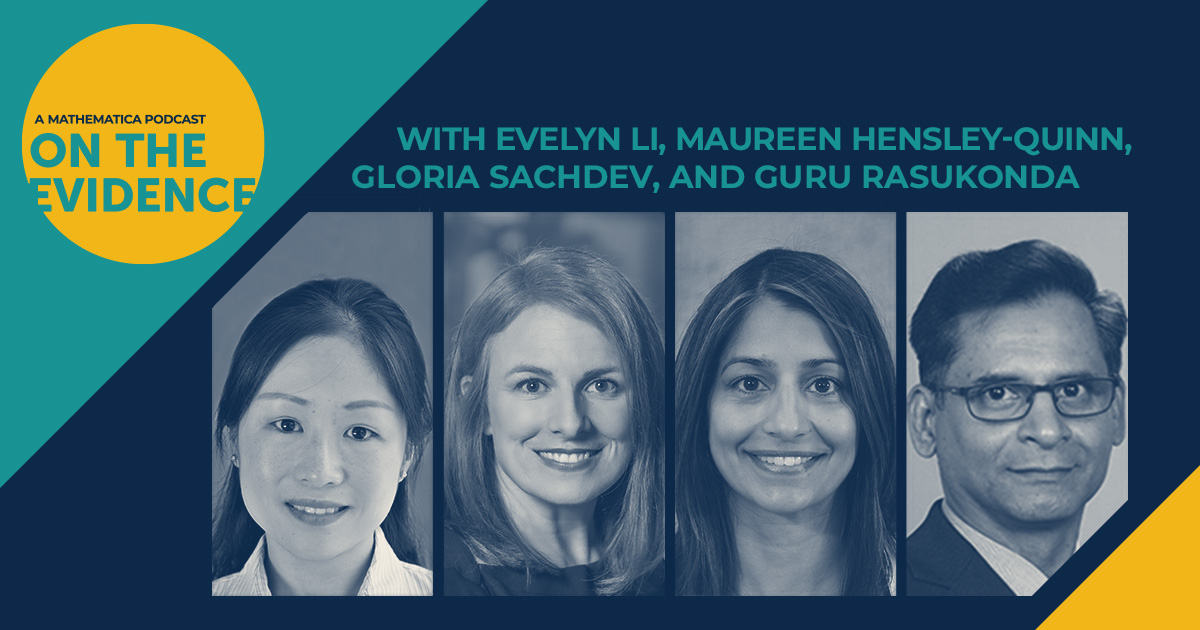 On this episode of On the Evidence, guests Evelyn Li of Mathematica, Maureen Hensley-Quinn of the National Academy for State Health Policy, Gloria Sachdev of the Employers' Forum of Indiana, and Guru Rasukonda of Mathematica discuss the potential of data transparency tools for curbing rising hospital costs.