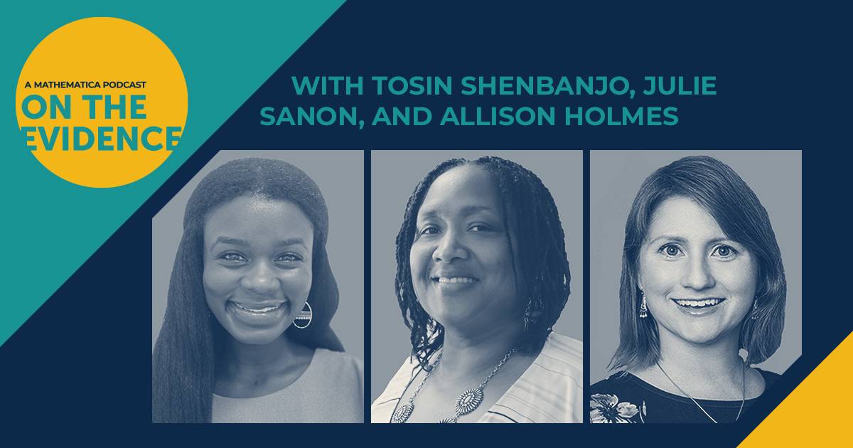 In Episode 90 of Mathematica’s On the Evidence podcast, guests Tosin Shenbanjo, Julie Sanon, and Allison Holmes discuss a cross-sector partnership in Memphis, Tennessee, that infused equity into a local nonprofit’s place-based, two-generation strategy for alleviating poverty and supporting families. 