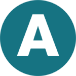 An A icon representing the anchor step of the 4A learning sequence