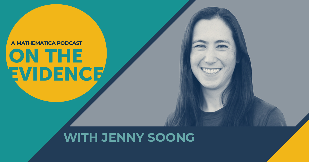 Jenny Soong profile image and On the Evidence logo