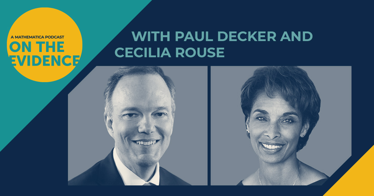 Paul Decker and Cecilia Rouse