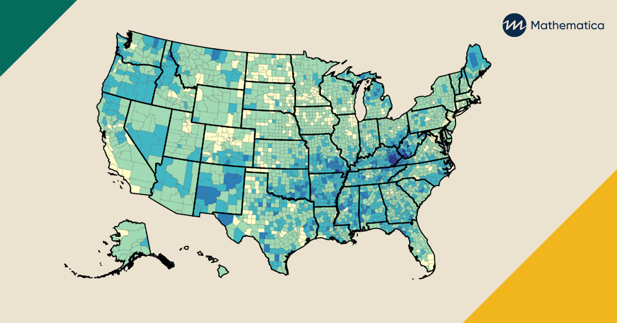State Disability Maps from Mathematica