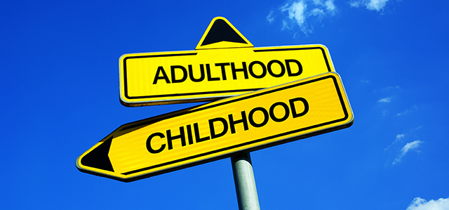 Adulthood childhood sign 