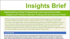 SEED Insights - Implementing Online Professional Learning Communities