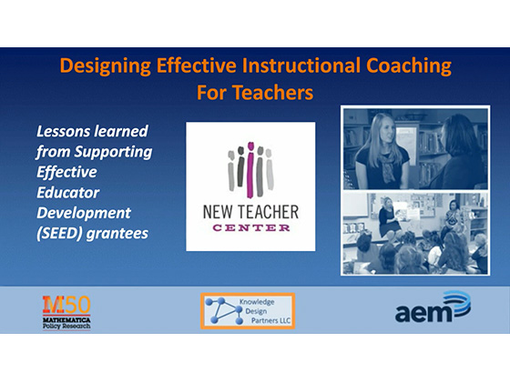 Designing Effective Instructional Coaching for Teachers