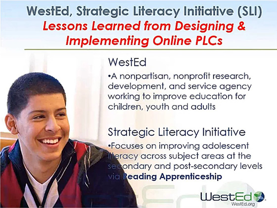 Designing Online Professional Learning Communities