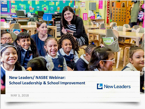 School Leadership and School Improvement